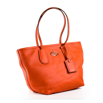 COACH/蔻驰正品女士时尚休闲單肩手提包 桔色 33915-SV-CO COACH/蔻驰正品女士时尚休闲單肩手提包 桔色 33915-SV-CO