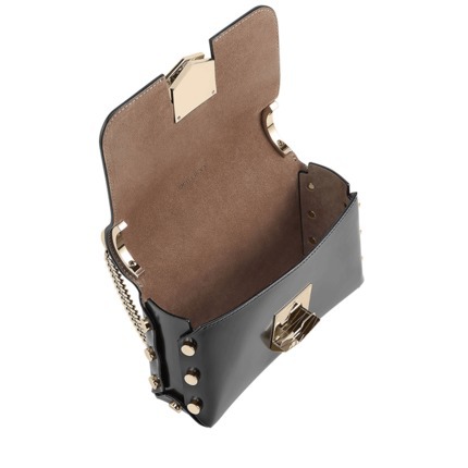 Jimmy Choo周仰杰16新款女包真皮单肩包链条包LOCKETTPETITESBK Jimmy Choo周仰杰16新款女包真皮单肩包链条包LOCKETTPETITESBK