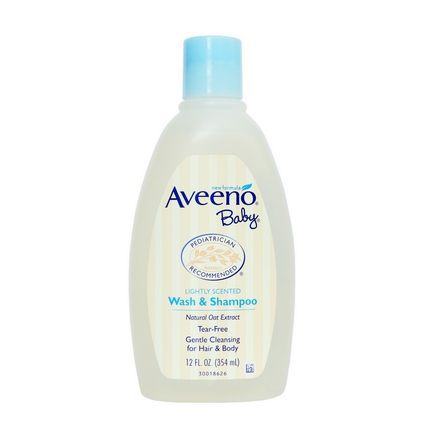 美国Aveeno艾唯诺 婴儿沐浴露 燕麦无泪 洗发沐浴二合一 354ml 美国Aveeno艾唯诺 婴儿沐浴露 燕麦无泪 洗发沐浴二合一 354ml