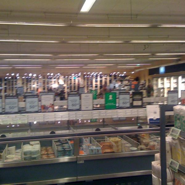 Photo taken at Irma Roskilde by Freya G. on 4/1/2011