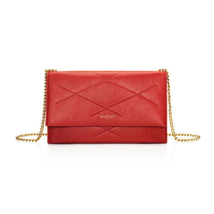 正品直邮Lanvin浪凡2016新款女包时尚羊皮皮夹单肩包 45290785km 正品直邮Lanvin浪凡2016新款女包时尚羊皮皮夹单肩包 45290785km
