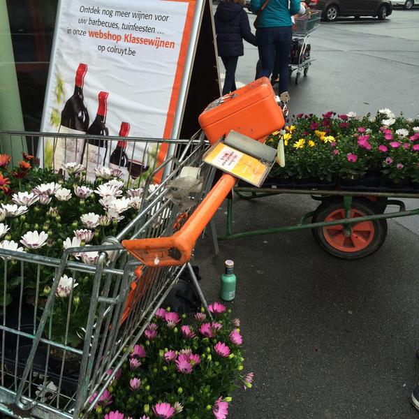 Photo taken at Colruyt by Luna V. on 4/25/2015