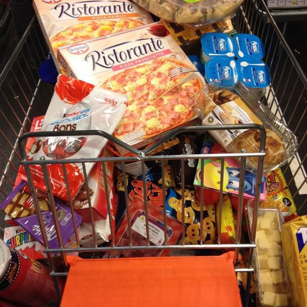 Photo taken at Colruyt by Shana D. on 10/10/2014