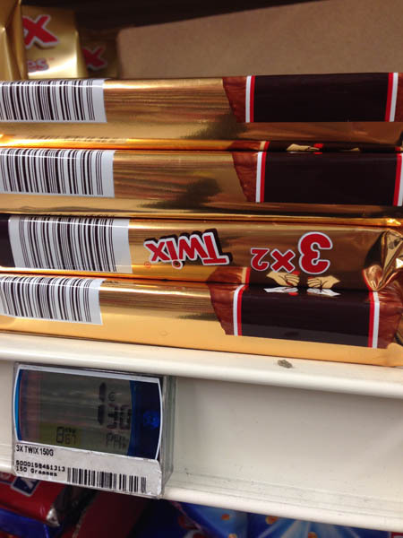 twix焦糖巧克力棒