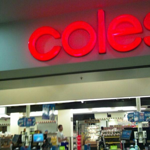 Photo taken at Coles by Kaz O. on 4/28/2012