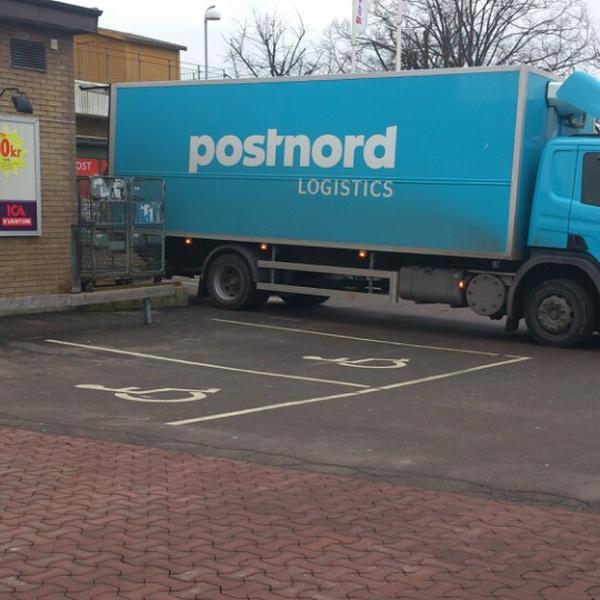 Photo taken at ICA Malmborgs, Limhamn by Niklas B. on 1/15/2014