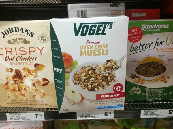 Uncle Tobys Oat Crisp Honey & Macadamia 475g