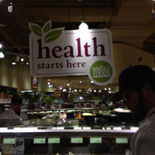 Photo taken at Whole Foods Market by Michael O. on 4/6/2012-科罗拉多科罗拉多斯普林斯学院大道7635(在集市铂) Photo taken at Whole Foods Market by Michael O. on 4/6/2012