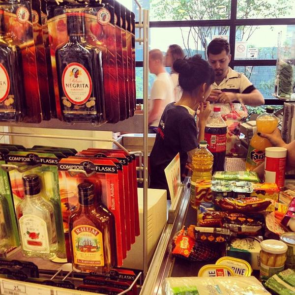 Photo taken at Monoprix by Bridget K. on 7/15/2013