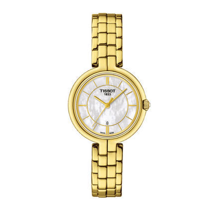 香港直邮Tissot天梭 弗拉明戈石英女表  钢带T094.210.33.111.00