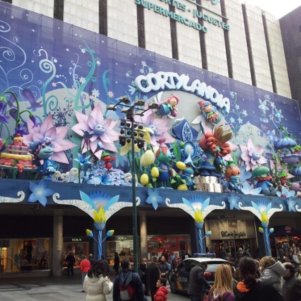 Photo taken at El Corte Inglés by Javier F. on 12/15/2012