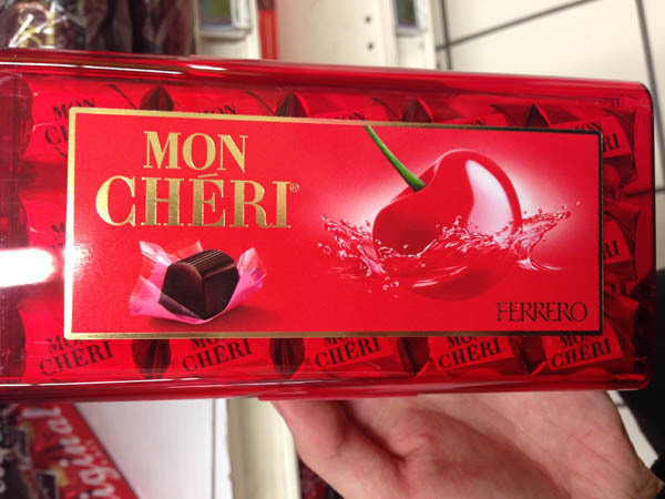 mon cheri樱桃巧克力