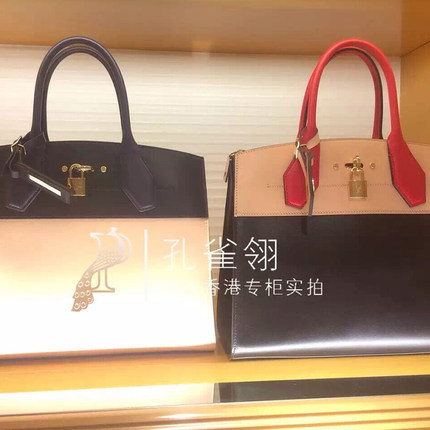 Louis Vuitton路易威登LV女包16新款中号拼色单肩包 铂金包M51036 Louis Vuitton路易威登LV女包16新款中号拼色单肩包 铂金包M51036