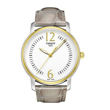 瑞士手表 天梭女表 手表女 石英表  皮带表  T052.210.26.037.00