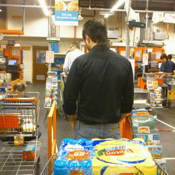 Photo taken at Colruyt by R. Von Spetter on 3/23/2012