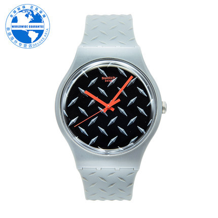 Swatch/斯沃琪 正品硅胶腕表 男女时尚休闲石英手表SUOM102
