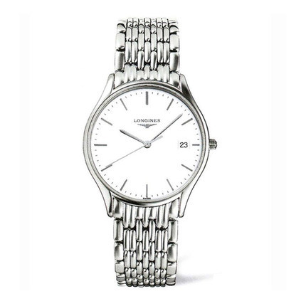 全球联保 浪琴Longines律雅系列石英男士手表 L4.759.4.12.6