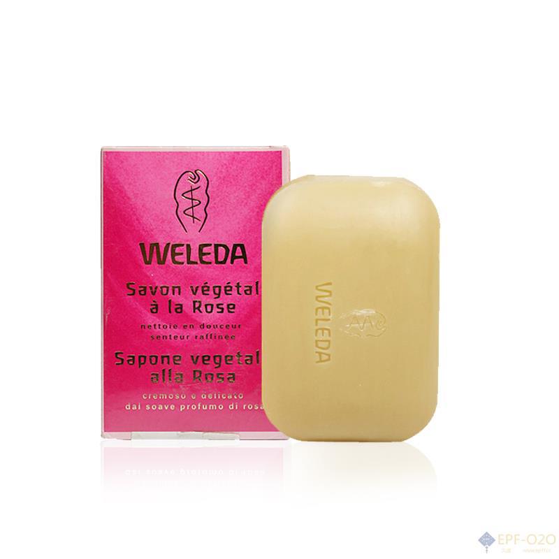 Weleda维蕾德 玫瑰植物香皂 100g Weleda维蕾德 玫瑰植物香皂 100g