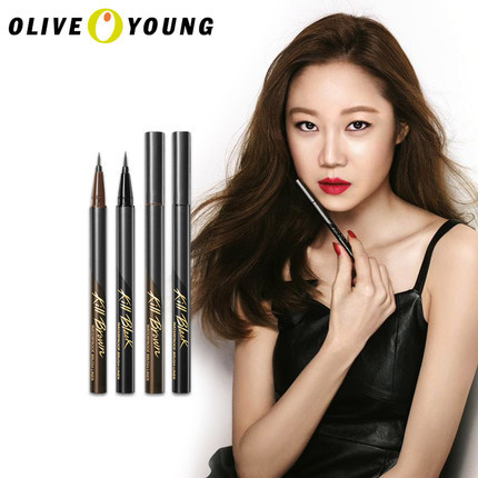 【oliveyoung】CLIO KILL BLACK防水眼线笔 XP(毛刷软头)