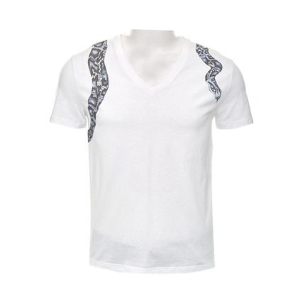 ALEXANDER MCQUEEN正品AM340220QCZ52麦昆男士时尚全棉短袖T恤 ALEXANDER MCQUEEN正品AM340220QCZ52麦昆男士时尚全棉短袖T恤