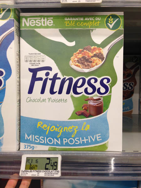 早餐伴侣fitness榛子巧克力口味