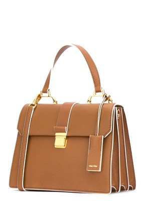 Miu Miu/Madras 棕色手提包 Miu Miu/Madras 棕色手提包