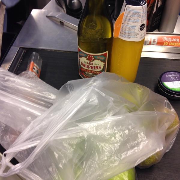 Photo taken at Albert Heijn by Nathan D. on 5/18/2014