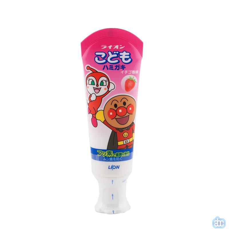 日本进口婴幼儿防蛀牙膏-LION狮王面包超人儿童牙膏草莓味 抗酸婴幼儿防蛀牙膏40g 日本进口婴幼儿防蛀牙膏-LION狮王面包超人儿童牙膏草莓味 抗酸婴幼儿防蛀牙膏40g