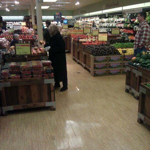 Photo taken at Whole Foods Market by Meagan W. on 12/28/2012