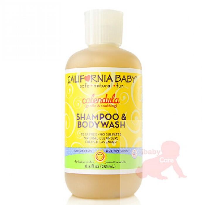 美国进口婴儿洗发沐浴-California Baby加州宝宝 金盏花 洗发沐浴2合1 251ml 美国进口婴儿洗发沐浴-California Baby加州宝宝 金盏花 洗发沐浴2合1 251ml