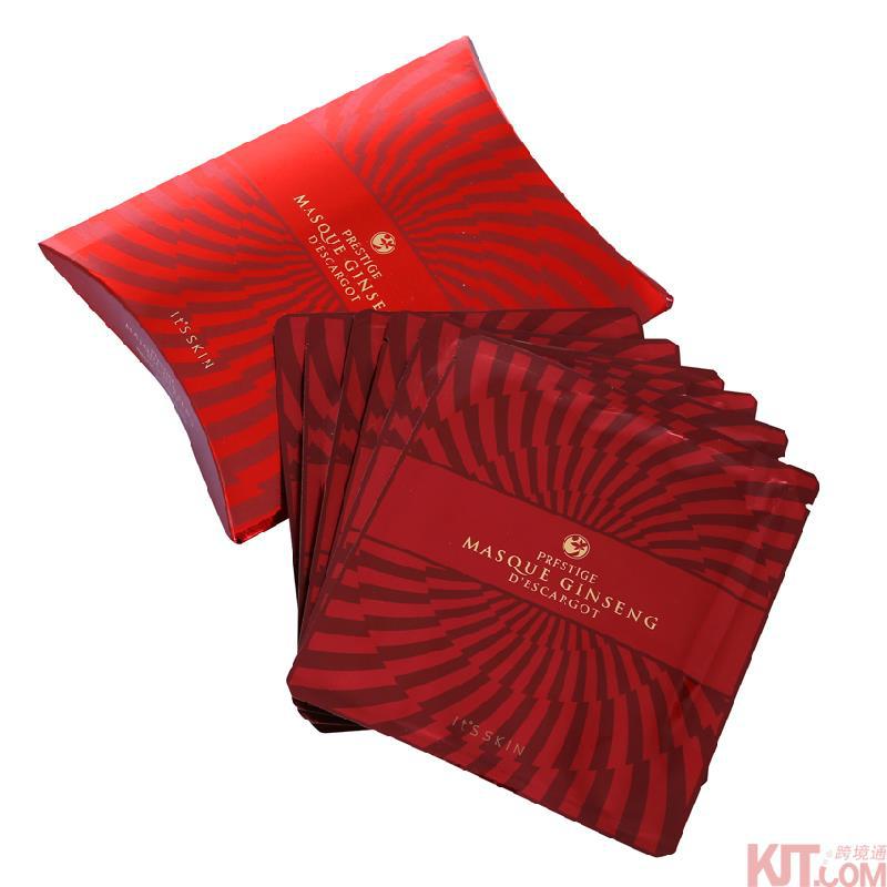 【韩贵人】It’s Skin 伊思红参蜗牛净化面膜贴 整盒5片装