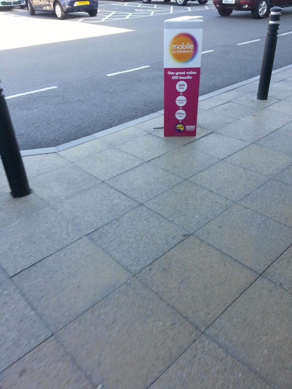 Photo taken at Sainsbury's by Richard A. on 8/31/2013