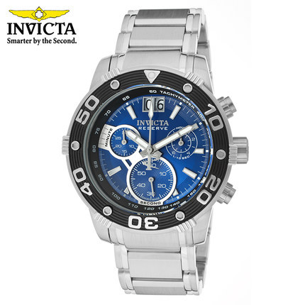 INVICTA 高端商务石英表男士 防水蓝宝石不锈钢表带海外正品10588 INVICTA 高端商务石英表男士 防水蓝宝石不锈钢表带海外正品10588