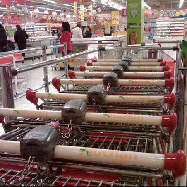 Photo taken at Auchan by Russell H. on 3/31/2012