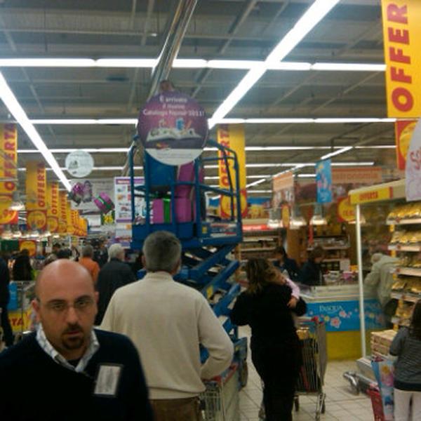Photo taken at Auchan by Aniello B. on 4/22/2011