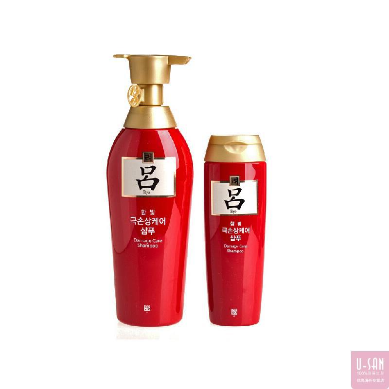 韩国 Amore/爱茉莉 Ryo/吕 洗发水/洗发膏套装 控油 去屑 防脱 /180ml 红吕