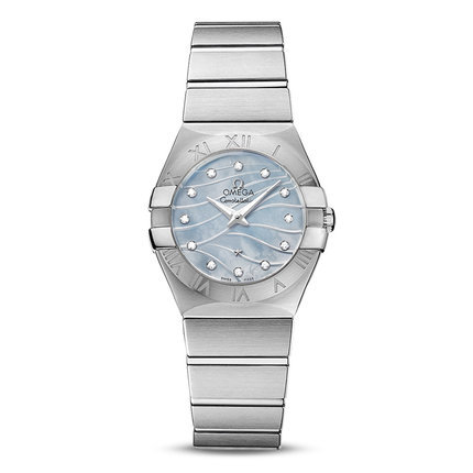 全球联保 欧米茄星座系列瑞士腕表石英女表123.10.27.60.57.001