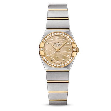 全球联保 欧米茄星座系列瑞士腕表石英女表123.25.24.60.57.001