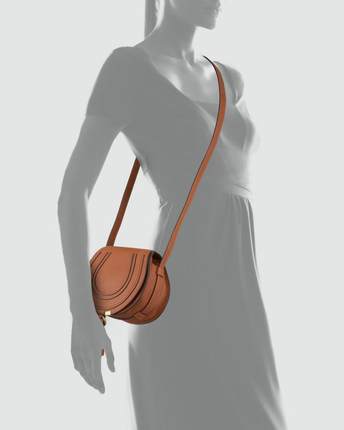 美国直邮Chloe/蔻依 N3769S 女小巧时尚马鞍包斜挎单肩包包邮