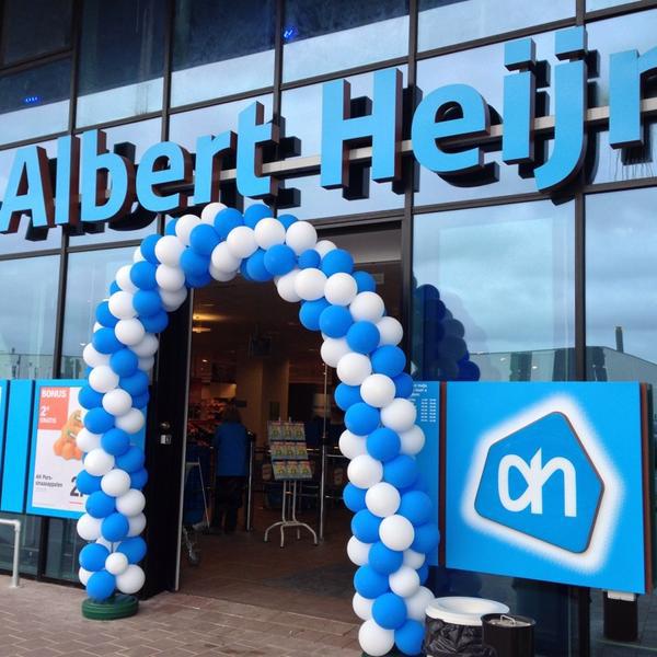 Photo taken at Albert Heijn by Elise D. on 10/21/2013