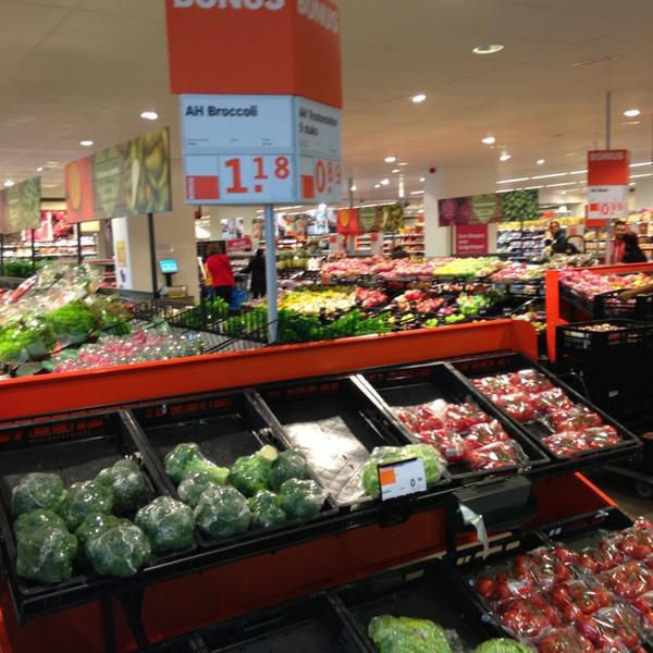 Photo taken at Albert Heijn by Joel C. on 10/25/2013