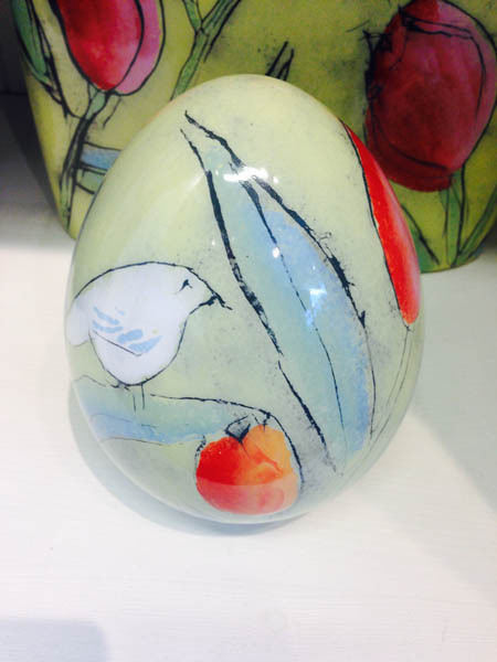 芬兰进口万圣节彩蛋-Pentik万圣节彩蛋 装饰 陶瓷彩蛋摆件