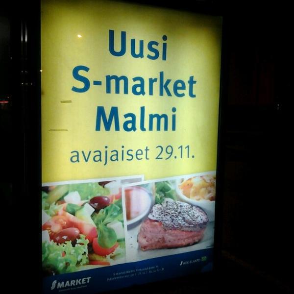 Photo taken at S-market by Esa M. on 11/26/2012