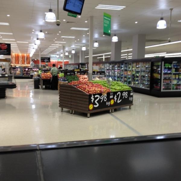Photo taken at Woolworths by Alistair B. on 5/3/2012