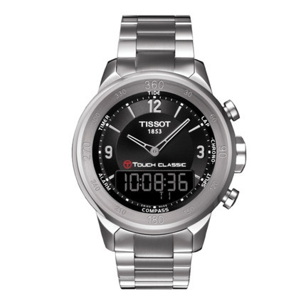 瑞士手表 天梭男表 手表男 石英表 钢带表 T083.420.11.057.00