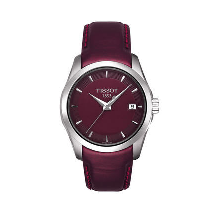 瑞士手表 天梭女表 手表女 石英表  皮带表 T035.210.16.371.00