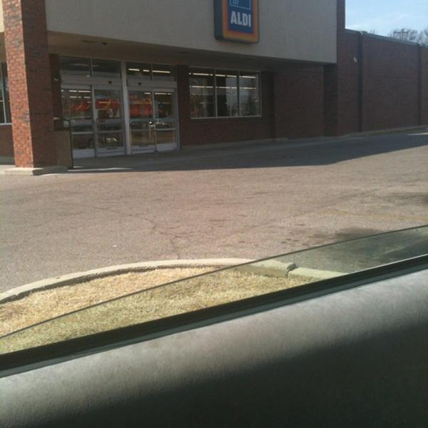 Photo taken at ALDI - Lamar by Sandra J. on 2/27/2012