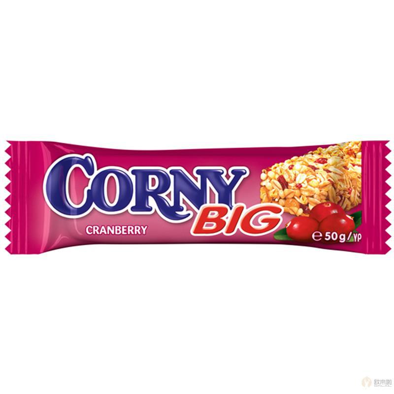 德国 CORNY BIG 蔓越莓麦片能量棒 50g 德国 CORNY BIG 蔓越莓麦片能量棒 50g