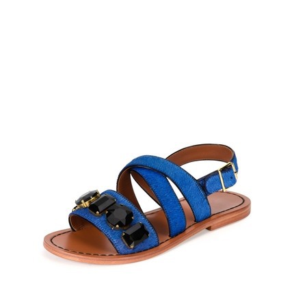 Marni 女鞋 女式凉鞋 Q01787442 NAVY