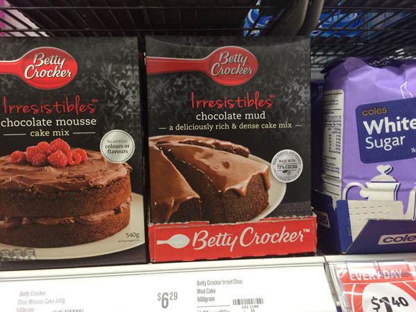 澳大利亚进口巧克力泥-Betty Crocker Irresistibles巧克力泥600g 澳大利亚进口巧克力泥-Betty Crocker Irresistibles巧克力泥600g